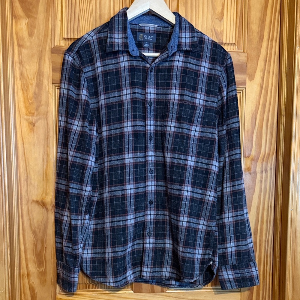 Wallin & Bros Plaid Button Down Shirt